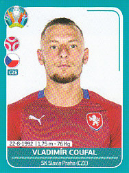 Vladimir Coufal Czech Republic samolepka EURO 2020 #CZE14